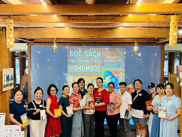 Workshop Đọc Sách Theo Phong Cách Handmade Tại Vườn Minh Trân
